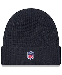New Era Men's Charcoal Kansas City Chiefs 2025 Sideline Cold Weather Cuffed Knit Hat