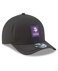 New Era Men's Charcoal Minnesota Vikings 2025 Sideline Cold Weather 9FORTY M-Crown Adjustable Hat