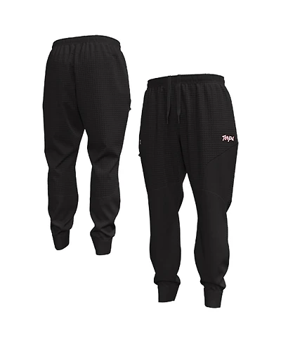 Under Armour Men's Black Maryland Terrapins Unstoppable Fleece Jogger Pants