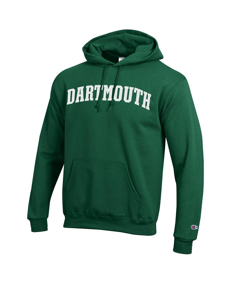 Champion Men's Green Dartmouth Big Basic Arch Fleece Pullover Hoodie
