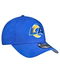 New Era Men's Royal Los Angeles Rams Tonal Camo 39THIRTY Stretch Fit Hat