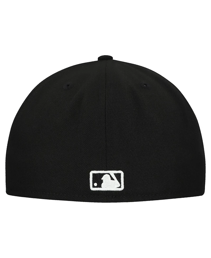 New Era Men's Black San Diego Padres Tri-Hit 59FIFTY Fitted Hat