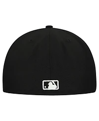 New Era Men's Black Baltimore Orioles Tri-Hit 59FIFTY Fitted Hat