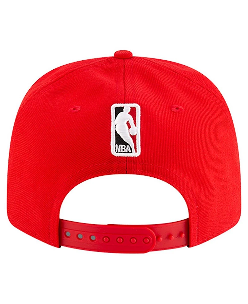 New Era Men's Red Chicago Bulls 9SEVENTY Stock Adjustable Hat