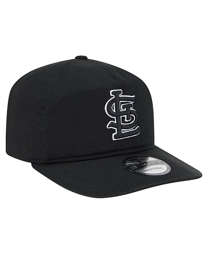 New Era Men's Black/White St. Louis Cardinals 19TWENTY Adjustable Hat