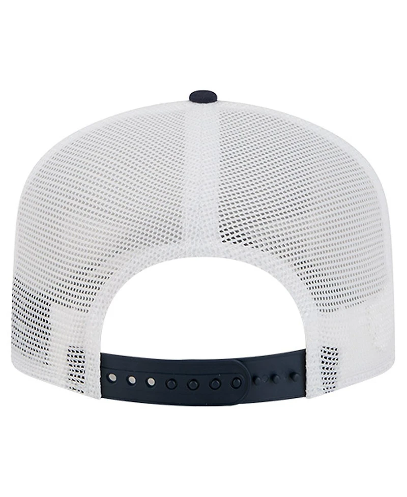 New Era Men's White Michigan Wolverines Diamond 19TWENTY Golfer Adjustable Hat