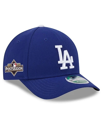 New Era Men's Royal Los Angeles Dodgers 2025 Mlb Postseason Side Patch 9FORTY Adjustable Hat