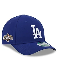 New Era Men's Royal Los Angeles Dodgers 2025 Mlb Postseason Side Patch 9FORTY Adjustable Hat