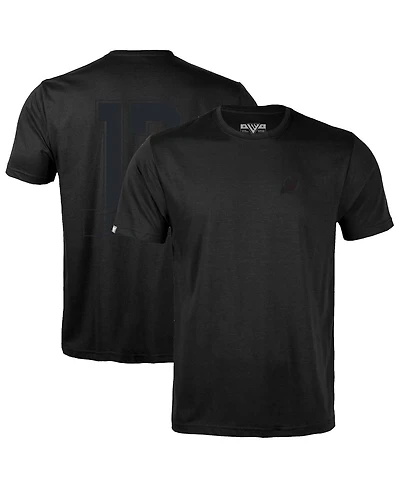 LevelWear Men's Nico Hischier Black New Jersey Devils Richmond Darkside Name Number T-Shirt