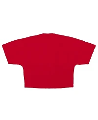Fanatics Women's Red Philadelphia Phillies Skyline Crop T-Shirt