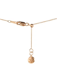 Le Vian Morganite (.88 ct. t.w.) and Vanilla Diamond Pendant Necklace (.16 ct. t.w.) in 14K Strawberry Gold