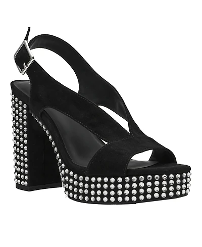 Wild Pair Women's Hayylo Round Toe Block Heel Sandals, Macy's Exclusive