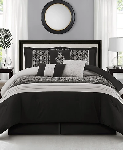 Stratford Park Charley 7-Piece Comforter Set, California King