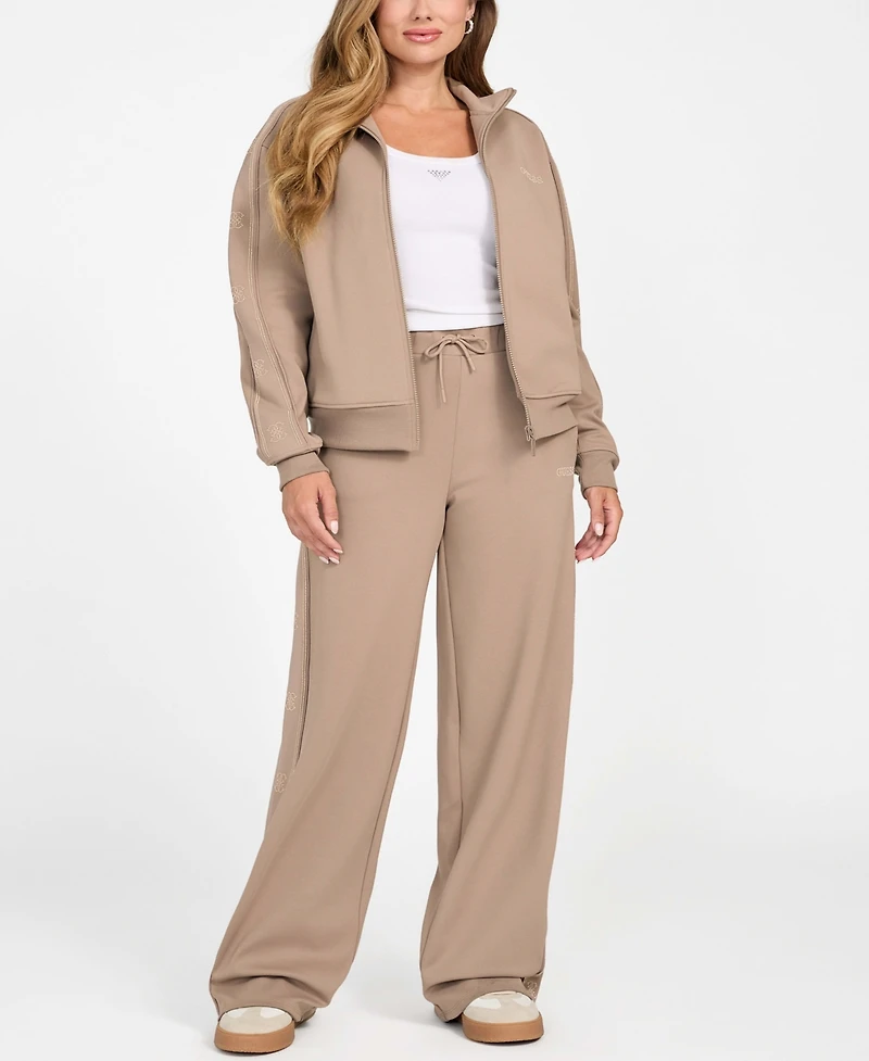 Guess Women's Octavia Wide Leg Sweatpants