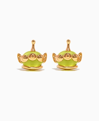 Girls Crew Gold Plated Pixar Toy Story Crystal Alien Studs