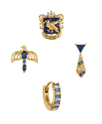 Girls Crew Harry Potter Ravenclaw House Crystal Earring Set