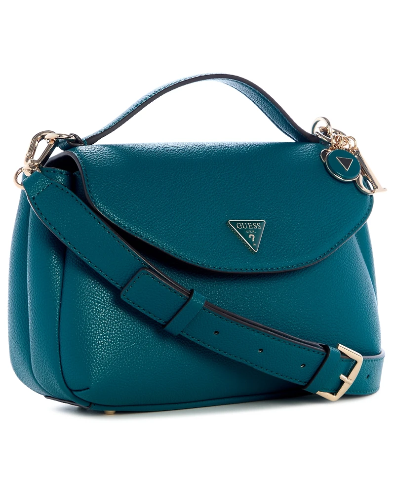 Guess Evie Top Handle Flap Small Crossbody Bag