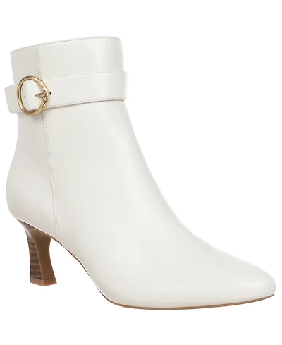 Macy's Women's Belt Almond Toe Booties