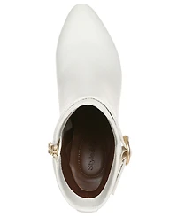 Macy's Women's Belt Almond Toe Booties