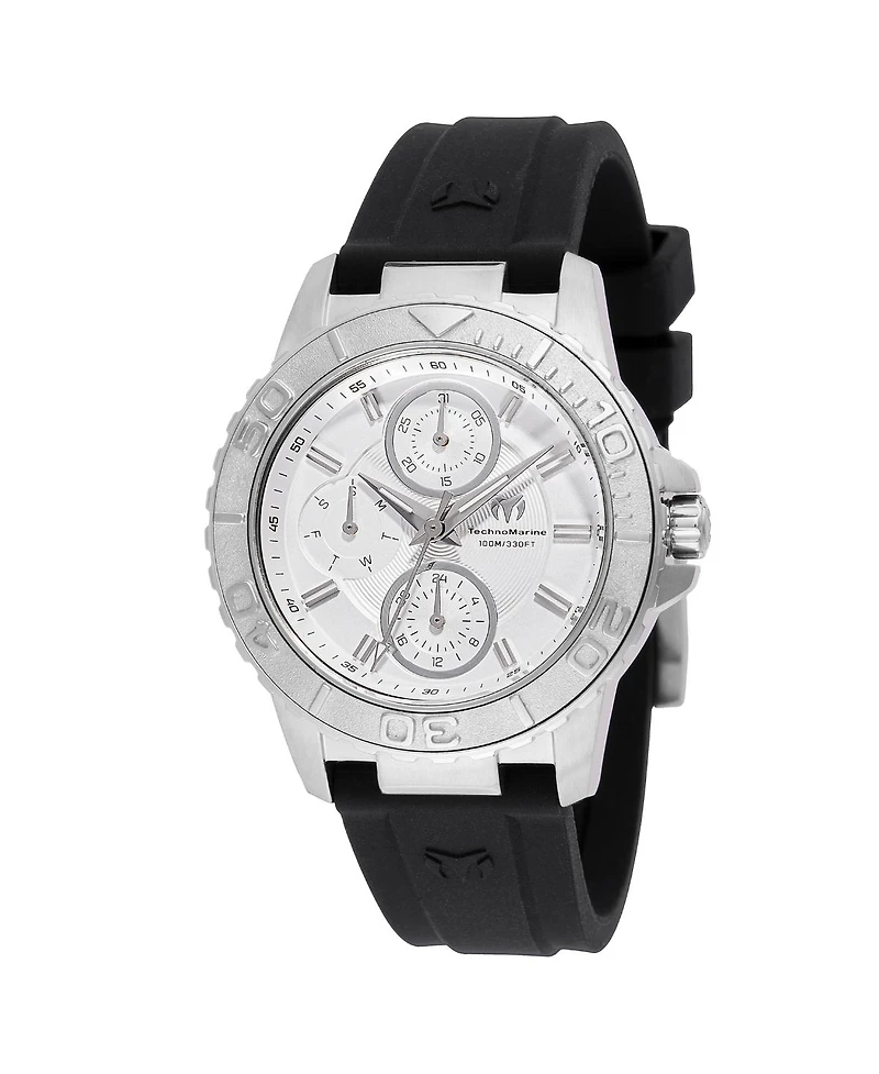 Technomarine Women's Tm- Sea Quartz Silver Dial Watch