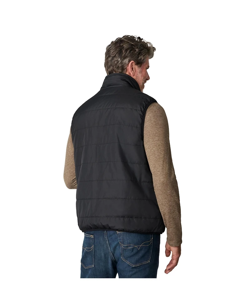 Free Country Men's Atlas Ii Quilted Reversible Sherpa Vest