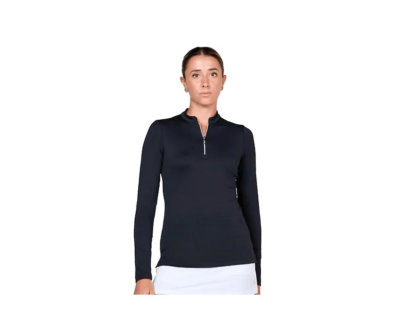 Sofibella Womens 1/4 Zip Golf Shirt