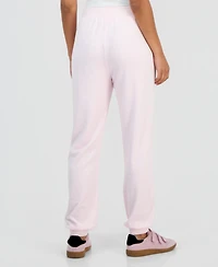 Grayson Threads, The Label Juniors' Very Cherry Velour Jogger Pants