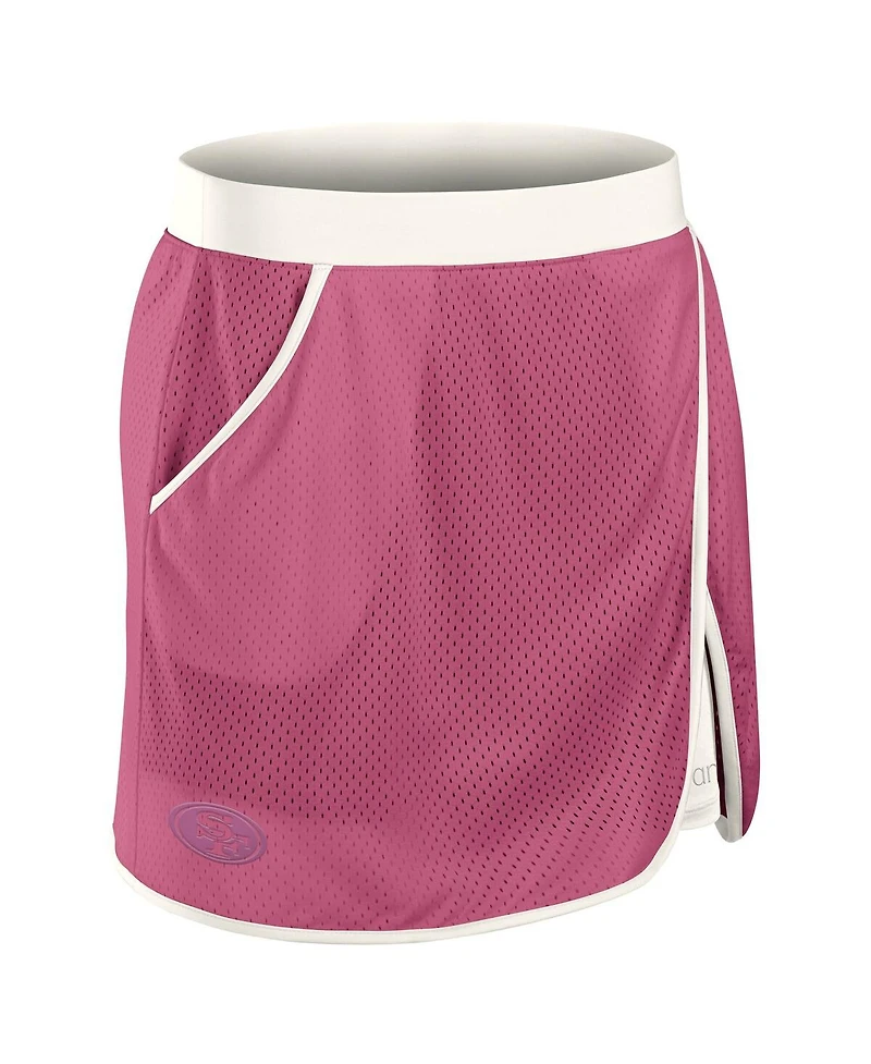 Fanatics Women's Red San Francisco 49ers Studio Wellness Skort