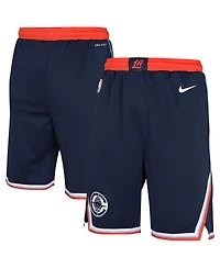 Nike Big Boys and Girls Navy La Clippers Icon Swingman Shorts