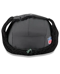 New Era Men's Charcoal Green Bay Packers 2025 Sideline Cold Weather Runner Dog Ear Adjustable Hat