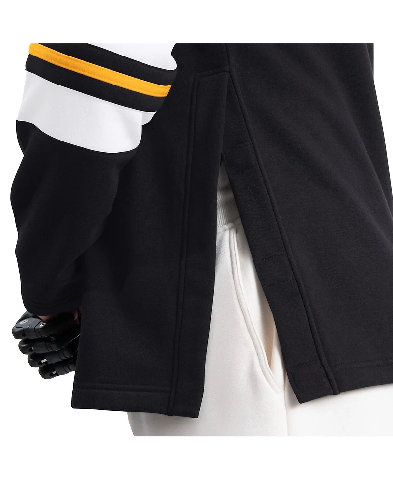 G-iii Sports by Carl Banks Men's Black Pittsburgh Steelers Adaptive Lord Stanley Crewneck Sweatshirt