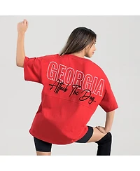 Gameday Couture Women's Red Georgia Bulldogs Oversized Back at Ya T-Shirt