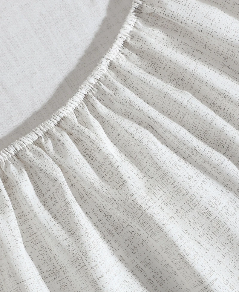 Vera Wang Printed Sateen T300 4-Pc. Sheet Set