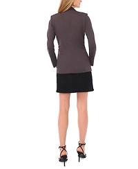 Vince Camuto Women's Ponte Long Sleeve Blazer