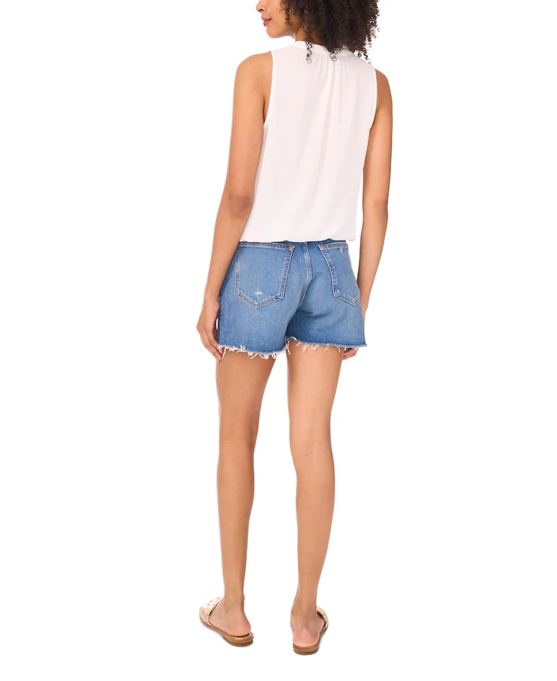 Vince Camuto Women's V-Neck Sleeveless Top