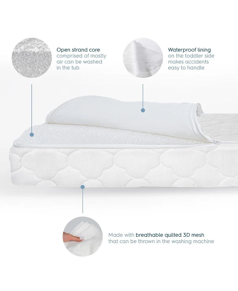 halo Dreamweave Breathable Crib & Toddler Mattress