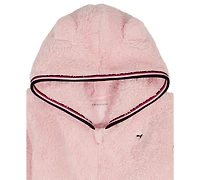 Tommy Hilfiger Baby Girls 3-Piece Crewneck T-Shirt, Hoodie, and Pants Set