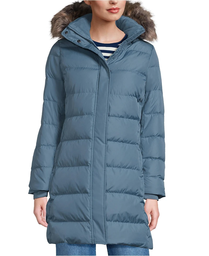 Lands' End Women's Max 600 Down Puffer Coat