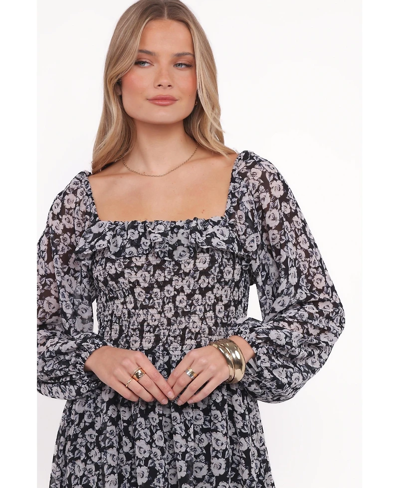 Petal and Pup Women's Faith Long Sleeve Maxi Dress