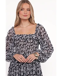 Petal and Pup Women's Faith Long Sleeve Maxi Dress