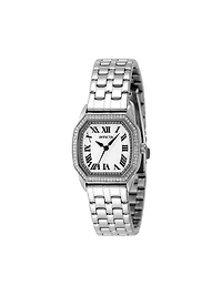 Invicta Women's 48998 Wildflower Quartz 3 Hand Silver Dial Watch