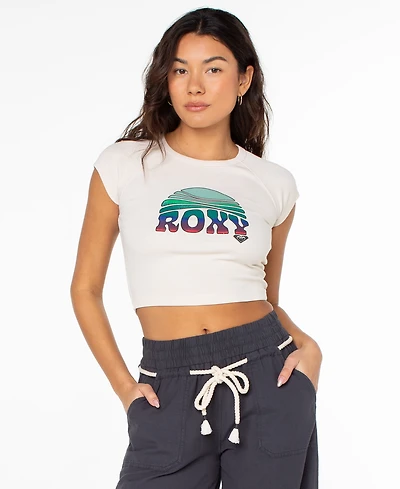 Roxy Women's Rising Screen Crewneck Top