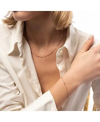 Spero London Six Beads Sterling Silver Bracelet