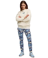 Puma Women's Essential Floral Print Mid Rise Leggings