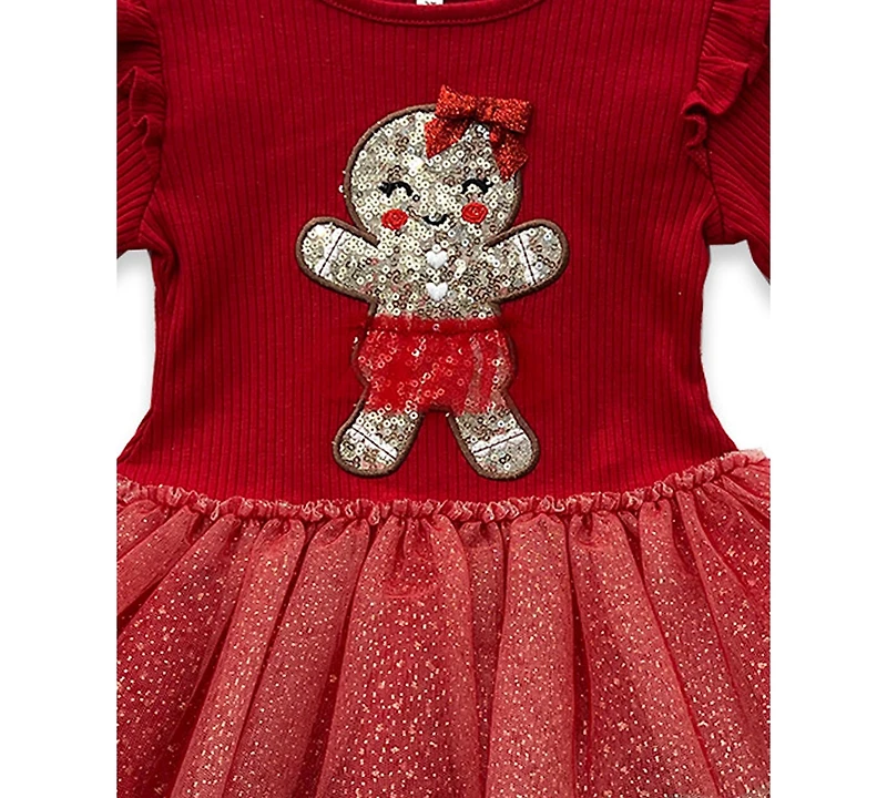Blueberi Boulevard Baby Girls 2-Piece Tutu Long-Sleeve Top and Leggings Set
