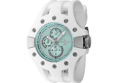 Invicta Men's 48124 S1 Rally Quartz 0 Black, Turquoise Dial Watch