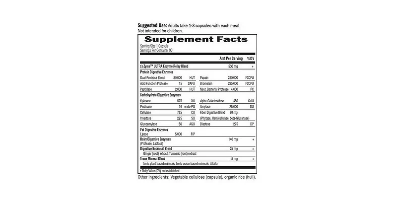 Garden of Life O-Zyme ,Ultra 90 Caps