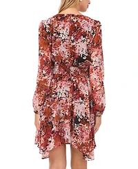 Sam & Jess Women's Puff Sleeve Mini Dress