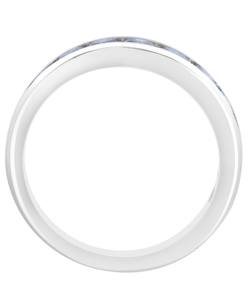 Effy Collection Blue Diamond Ring (1 ct. t.w.) in 14K White Gold