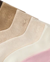 Polo Ralph Lauren Women's 6-Pk. Cushion Quarter Socks